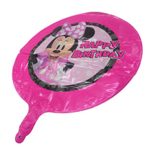 Încărcați imaginea în Galerie, Balon Folie de Petrecere Aniversari Disney Roz Buline Minnie Mouse Star 45 cm Party Aniversari Fete  Bow