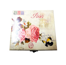 Încărcați imaginea în Galerie, CTBJ-0015 Cutie Bijuteriii cu Oglinda Roses Post Card3