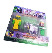 Încărcați imaginea în Galerie, Set Jucarii Figurine Lego Cadou pentru Copii Minecraft Duneeons Jungle Awakens Steve 4 buc