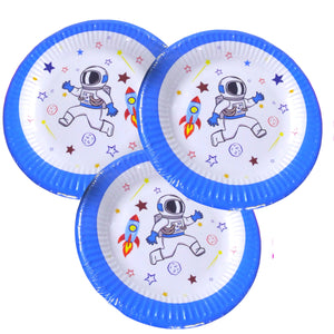 Farfurii din Carton Disney de Petrecere Party Copii Set 6 buc Cosmonaut Astronaut 19 cm