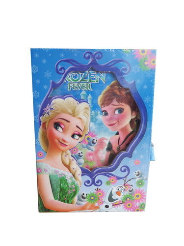 Jurnal Secret cu Cheita si Lacat Cadou Copii Frozen Fever Regatul deGheata Printesa Ana si Regina Elsa  Cadou Copii