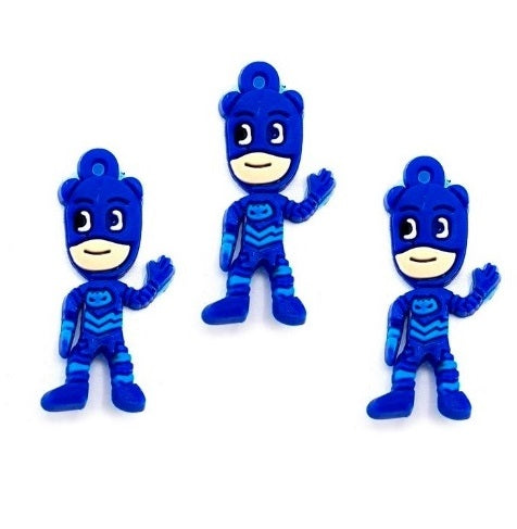 Cadou pentru Copii Martisor 1 8 Martie din Cauciuc Silicon Disney Eroi in Pijamale Pj Masks Pisoi Blue Catboy Baieti Disney