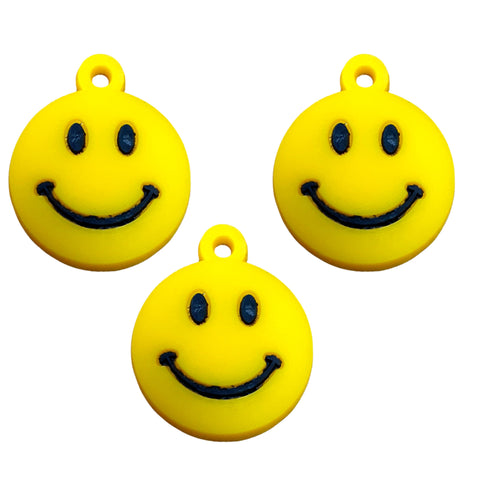 Cadou pentru Copii Martisor 1 8 Martie din Cauciuc Silicon Emoji Smile Zambete Fete Distractive Desene Animate