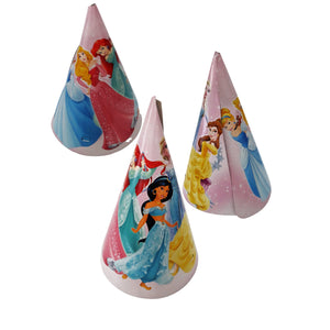 Coifuri din Carton de Petrecere Party Copii Set 8 buc Printese Disney