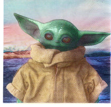 Încărcați imaginea în Galerie, Servetele Decorative de Petrecere Party Baby Yoda Aniversari Copii Petrecere 10 buc 33x33 cm Star Wars