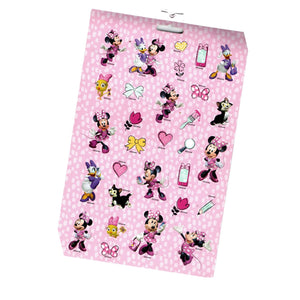 Abtibild Sticker Autoadeziv Autocolant Disney pentru Copii de Lipit Minnie Mouse Pink daisy Duck