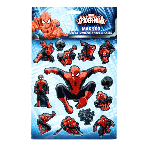 Abtibild Sticker Autoadeziv Autocolant Disney pentru Copii de Lipit Ultimate Spiderman Omul Paianjen