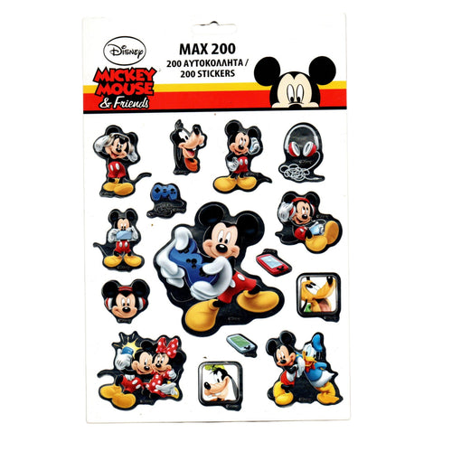 Abtibild Sticker Autoadeziv Autocolant Disney pentru Copii de Lipit Mickey Mouse and Friends