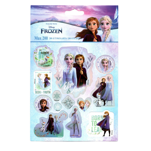 Abtibild Sticker Autoadeziv Autocolant Disney pentru Copii de Lipit Frozen Regatul de Gheata Elsa si Ana