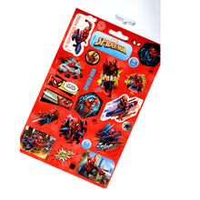 Încărcați imaginea în Galerie, Abtibilde Sticker-e Autoadezive Caiet 200 buc pentru Copii de Lipit Omul Paianjen Spiderman