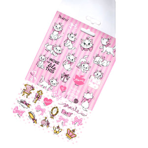 Abtibild Sticker Autoadeziv Autocolant Disney pentru Copii de Lipit Pisicile Aristocrate Pisicuta Marie Classics Roz
