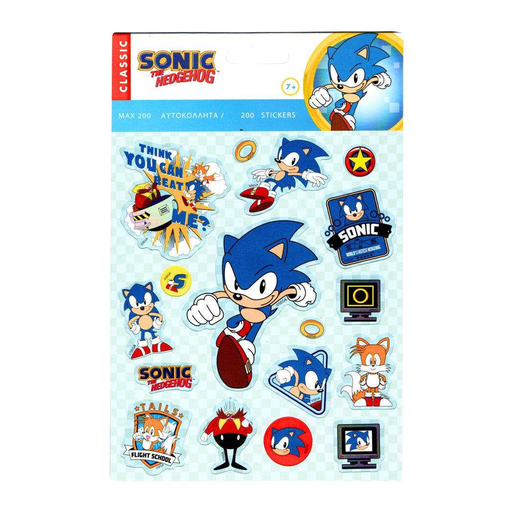 Abtibild Sticker Autoadeziv Autocolant pentru Copii de Lipit Sonic the Hedgehog