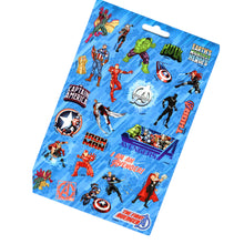 Încărcați imaginea în Galerie, Abtibilde Sticker-e Autoadezive Caiet 200 buc Marvel Supereroi Avengers Marvel Team Release