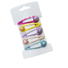 Încărcați imaginea în Galerie, Accesorii de Par Set 5 Agrafe cu Perle Albe Clame Tic-Tac Fetite Domnisoare Margarete Multicolore Accesorii Perle Strasuri Cristale Rhinestone