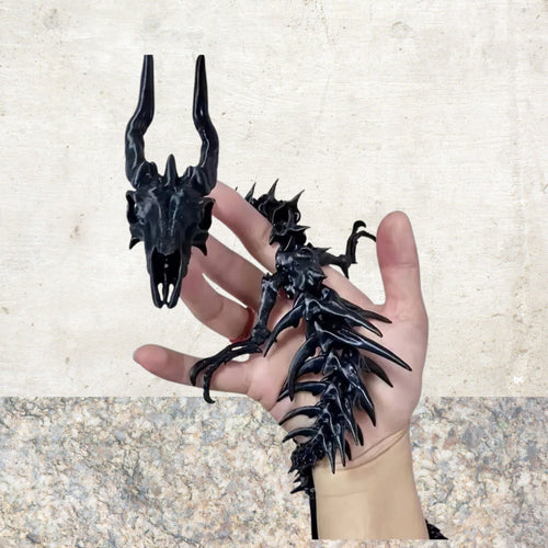 Obiect Decor Cadou Statueta Figurina Decor Ornament din Acrl 3D Imprimat Dragon Zburator Chinesesc Mobil