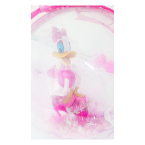 Glob de Craciun Brad Pom pentru Copii cu Figurina Disney Clubul lui Mickey Mouse Daisy Duck Pink Roz de 14 cm Cadou Sarbatori
