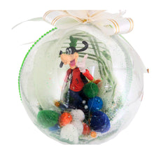 Încărcați imaginea în Galerie, Glob de Craciun Brad Pom pentru Copii cu Figurina Disney Clubul lui Mickey Mouse Catelul Goofy 14 cm Funda si Pom-Pom