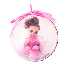 Încărcați imaginea în Galerie, Glob de Craciun Brad Pom pentru Copii cu Figurina Papusile LOL Dolls Surprise Pink Dots 14 cm fetite