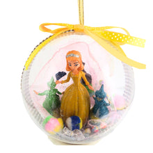 Încărcați imaginea în Galerie, Glob de Craciun Brad Pom pentru Copii cu Figurina Disney Printesa Amber din Sofia the First 16 cm