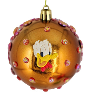 Set Globuri de Craciun Disney pentru Copii Brad Pom Clubul lui Mickey Mouse 4 buc 8 cm Donald Duck