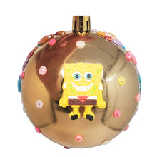 Încărcați imaginea în Galerie, Set Globuri de Craciun Disney pentru Copii Brad Pom Sponge Bob Pantaloni Patrati Buretel 4 buc 8 cm baieti