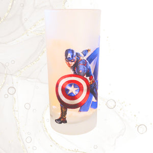 Pahar din Sticla Marvel de Apa Disney cu Supereroi SuperHero Avengers Captain Capitanul America