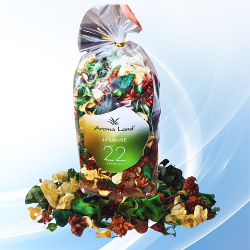 Set PotPourri de Plante  Decorative Aromate Naturale Uscate Jasmine Iasomie Parfumate Set Punga de 80 grame