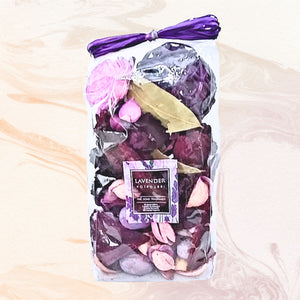 Set PotPourri de Plante Aromaterapie Relaxare Decorative Aromate Naturale Uscate Lavanda Lavender Fragrance Parfumate Set Punga de 100 grame