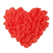 Încărcați imaginea în Galerie, Petale de Flori Artificiale Acril Rosu Intens Matase Nunta Decor Confetti Set 100 buc