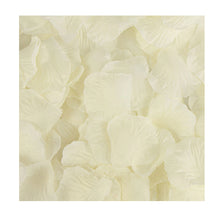 Încărcați imaginea în Galerie, Petale Flori Artificiale Acril Trandafiri Crem Alb&nbsp;Imitatie Matase Nunta Decor Confetti 3D Botez