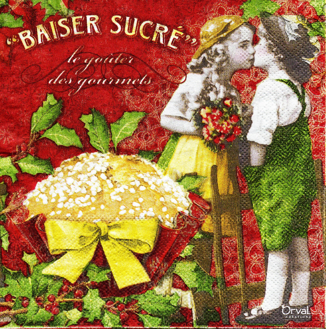 Servetel de Colectie Vintage pentru Tehnica Decoupage 