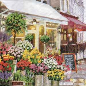 Servetele Decoupage de Colectie Vintage Floraria de sub Feliar 33x33 cm
