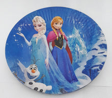 Încărcați imaginea în Galerie, Set Farfurii de Petrecere Accesorii Party 10 buc Carton Elsa Ana Frozen II si Olaf 19 cm