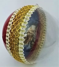 Încărcați imaginea în Galerie, Glob de Craciun 12 cm de Brad Peisaj de iarna-Cabana la munte  GLCR-0016