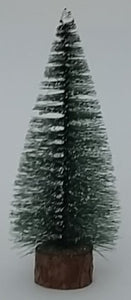 Brad Artificial de Craciun cu suport lemn 22.0 cm