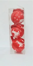 Încărcați imaginea în Galerie, Set Globuri de Craciun Uniculoare pentru Brad 3 buc, Rosii cu cerbi 7.00 cm