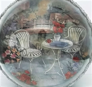 Glob de Craciun 14 cm Masuta din gradina,