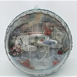 Glob de Craciun 14 cm Masuta din gradina,
