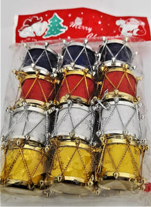 Decoratiuni de Brad Mos Tobe Mici Set 12 buc Pom