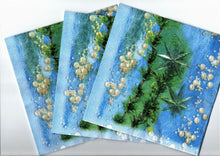 Încărcați imaginea în Galerie, Servetele Craciun Decorative de Masa Crengute Stelute si Margele Set 10 buc 33x33 cm