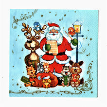 Încărcați imaginea în Galerie, Stelute Fulg de Nea Set 10 buc 33x33 cm Mosu si Animalutele Langa Felinar Set 10 buc 33x33 cm