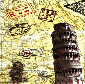 Servetele de Masa de Vintage Set 20 buc Colosseum Roma