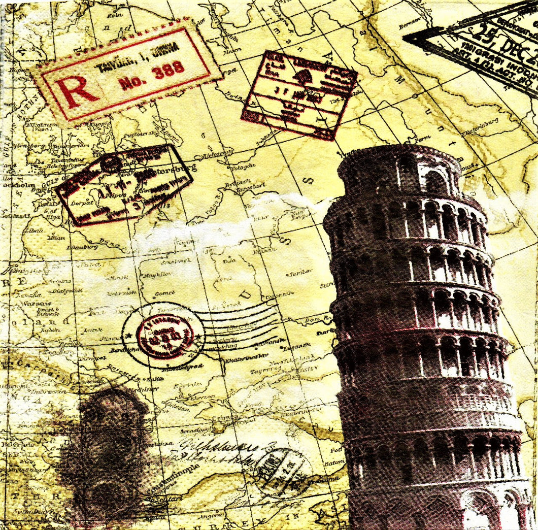 Servetele de Masa de Vintage Set 20 buc Colosseum Roma