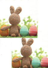 Încărcați imaginea în Galerie, Servetele Decorative de Masa cu Paste Pachet 10 Buc Iepuras de Plus si Oua Colorate