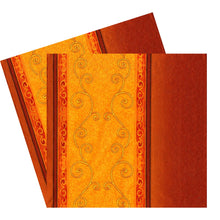 Încărcați imaginea în Galerie, Servetele Decorative de Masa din Hartie Imprimeu Filigranat Auriu Maro 33x33 cm Set 10 buc Reciclabila
