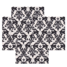 Încărcați imaginea în Galerie, Servetele Decorative de Masa din Hartie Imprima Baroc Lotus Negru Set Pachet 10 buc 33x33 cm party petrecere tehnica decoupage