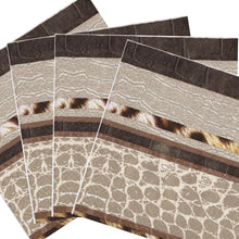 Încărcați imaginea în Galerie, Servetele de Masa cu Imprimeu Animal Print Maro Set 10 buc 33x33 cm