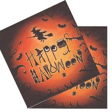 Încărcați imaginea în Galerie, Servetele de Masa cu Halloween Pachet 10 Buc Funny and Happy Vrajitoare 33x33 cm