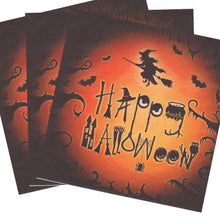 Încărcați imaginea în Galerie, Servetele de Masa cu Halloween Pachet 10 Buc Funny and Happy Vrajitoare 33x33 cm
