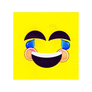 Set Servetele Party 10 buc Emoji Smile Fete Distractive 33x33 cm